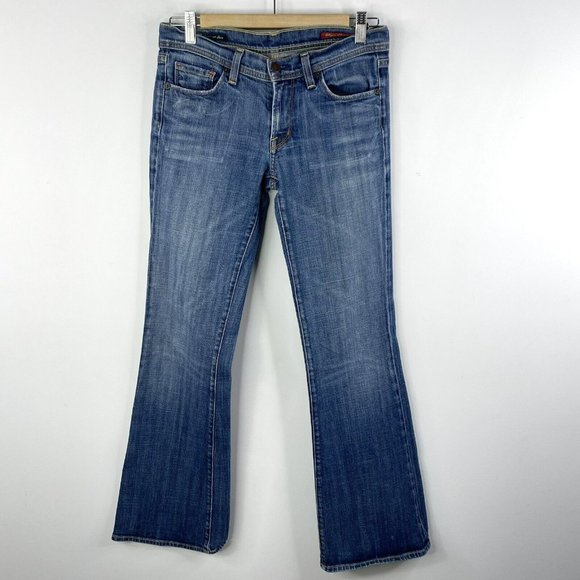 Citizens Of Humanity Ingrid Low Rise Waist Flare Denim  Jeans Y2K Womens Size 27 - Picture 3 of 7